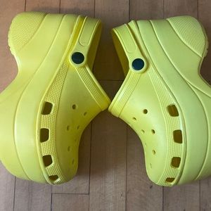 Platform gardener clogs